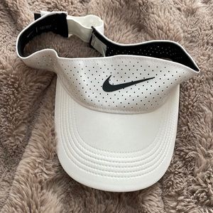 White Nike visor
